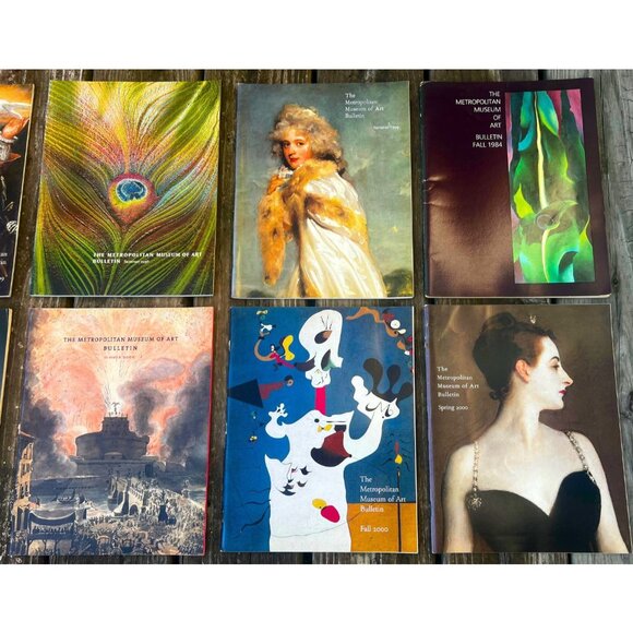 Collection of 13 Metropolitan Museum of Art Bulletins 1983–2000 Fine Condition - Picture 3 of 10